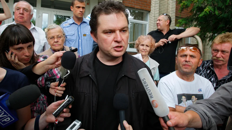 Den polske journalisten Andrzej Poczobut. Arkivbild.