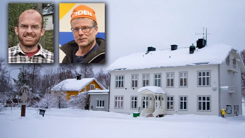 Janne Nordlund öppnar dörrarna till gamla hotell Engelmarks igen. Tillsammans med Jérémy L´Helguen ska han köra boende plus lättare servering.
