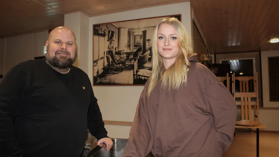 Jens Gustafsson och Erica Glad har varit kollegor under flera år. Nu bildar de bolag tillsammans och tar över restaurangen på klassiska Klintas. 