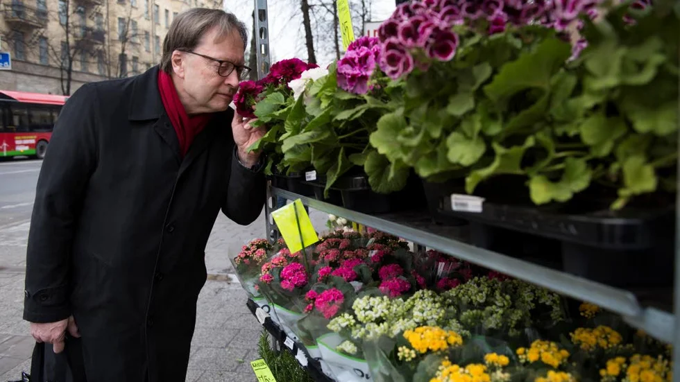 "Jag är i grunden en fridsam människa" säger Horace Engdahl. Han vill varken provocera eller väcka debatt.