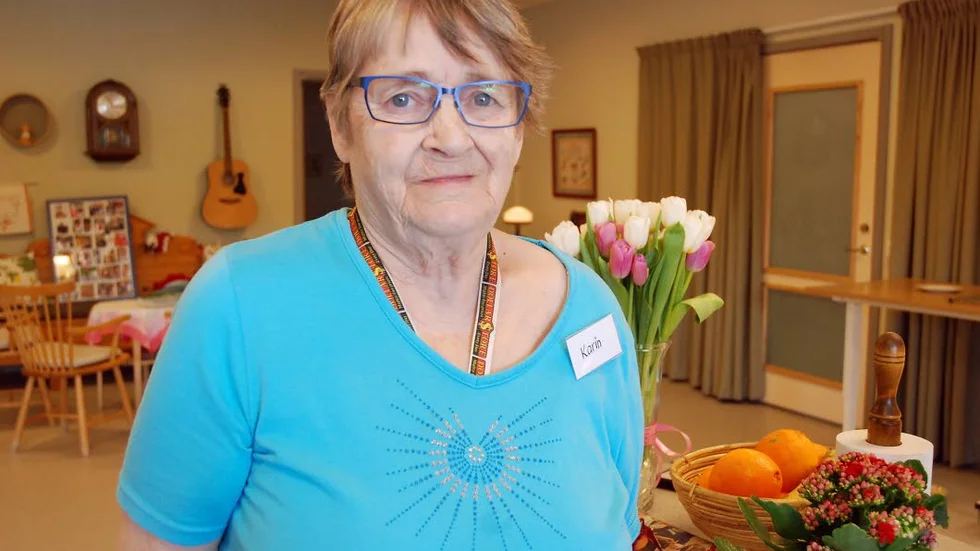 BRA. Karin Thornéus tycker det är jättebra på dagverksamheten.