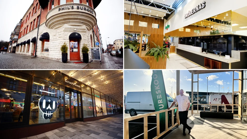 På Burgerdudes lista över Sveriges 100 bästa burgare år 2023 återfinns fyra burgarkedjor med restaurang i Eskilstuna. Det är Phil´s burger, Brödernas, Bastard burgers och Jureskogs.