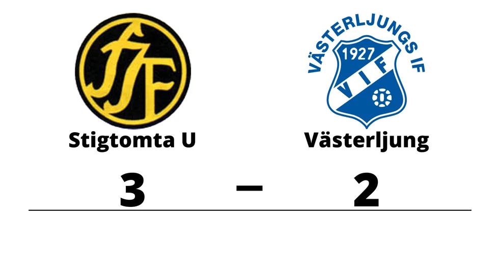 Stigtomta IF U vann mot Västerljungs IF