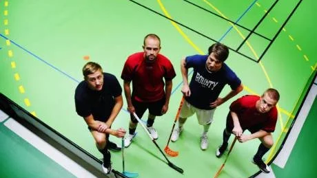Markus Eriksson, Victor Gärdebrandt, Peter Hirschman och Christian Klintorph blir viktiga kuggar i WIBK. Foto: Ellen Kindstrand