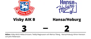 Häftig vändning av Visby AIK B hemma mot Hansa/Hoburg