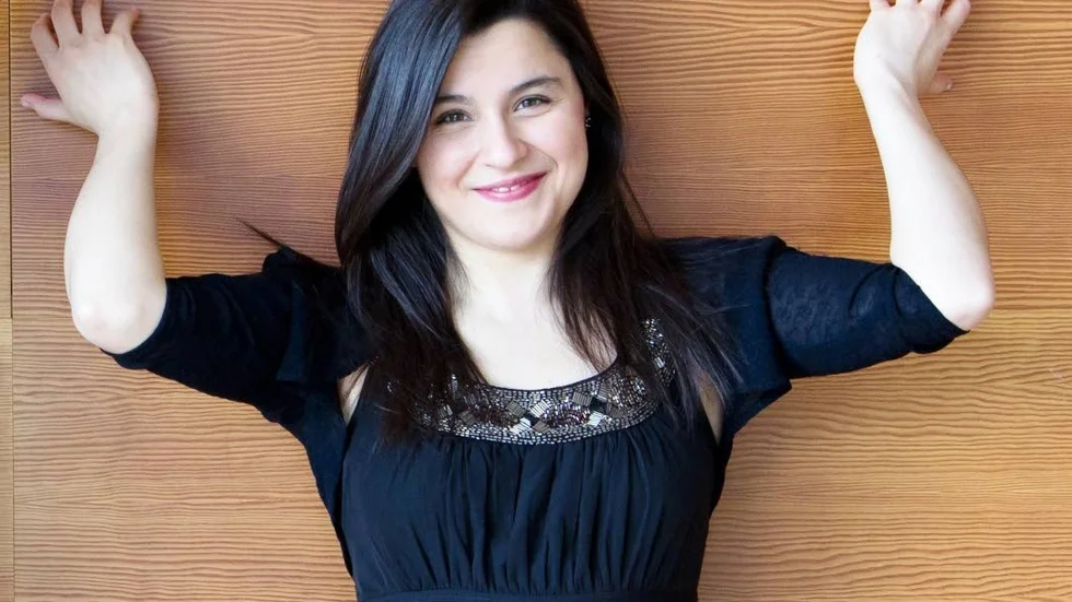Pianist. ”Musiklinjen får inte läggas ner”, säger Bahareh Ahmadi.