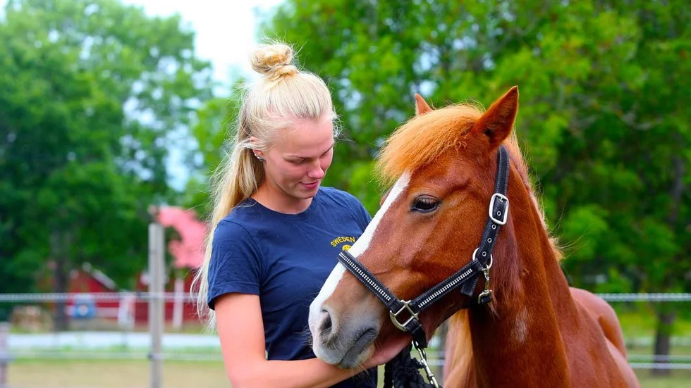 Elsa Teverud är laddad inför sitt andra VM som inleds nästa vecka för henne och hästen Kopars del.