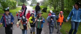 Luffare på vandring i Odensvi