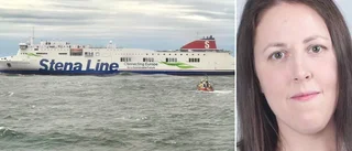 MS Visby-passageraren hamnade mitt i sjödramat • Hör kaptenens dramatiska utrop • "Ett fartyg i nöd"