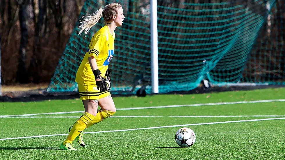 "Jag tror att jag har en nivå till i mig", säger målvakten Kaisa Nilsson om sin egen säsong såhär långt.