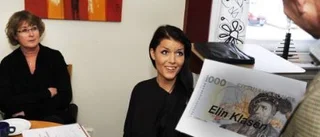 Elin prisad för hjälteinsats