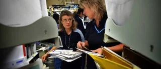 Postsorteringen rullar på med julhälsningar