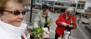 Lions hade loppis på Stora Torget