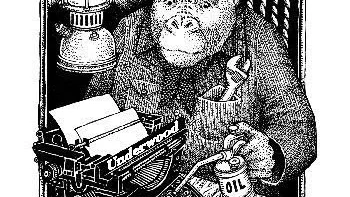 Jakob Wegelius lägger ner mycket tid på sina illustrationer. Varje bild tar omkring två dagar att färdigställa.