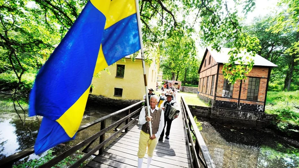 Traditionsenligt. I Ankarsum firades nationaldagen på traditionsenligt sätt.