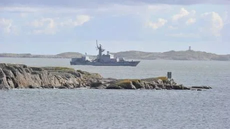 Kustkorvett vid Fotö.Foto: Scanpix