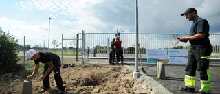 Ny och säkrare infart till Målserum
