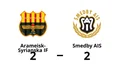 Smedby AIS tappade ledningen mot Arameisk-Syrianska IF