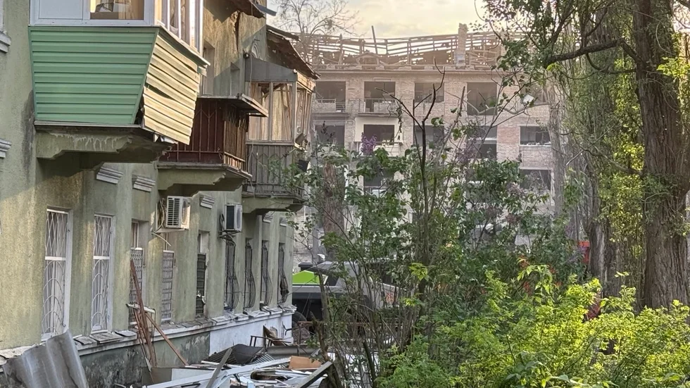 Förstört. Det liv människorna i Kiev levt i generationer raseras hus för hus av ryssarna