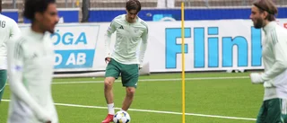 Titta: Här tränar Kristoffer Olsson med IFK Norrköping