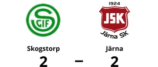 Skogstorp kryssade hemma mot Järna