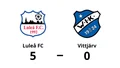 Tre mål av Emil Wennström när Luleå FC vann