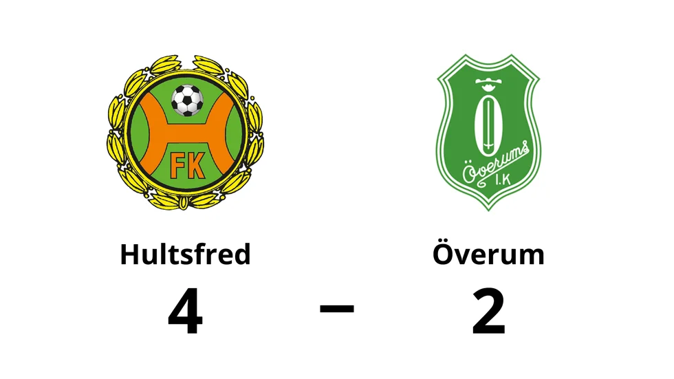 Hultsfreds FK vann mot Överums IK