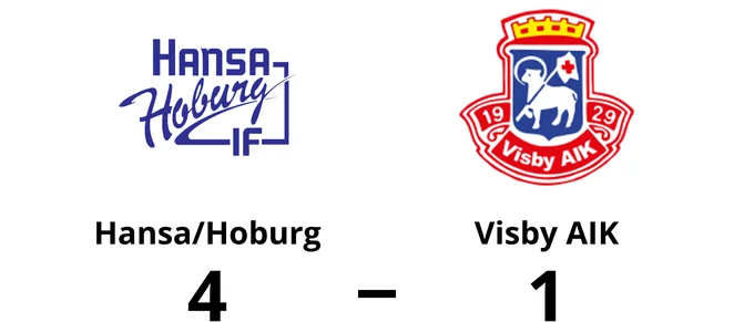 Hansa/Hoburg vann mot Visby AIK