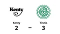 Seger för Tinnis mot Kenty