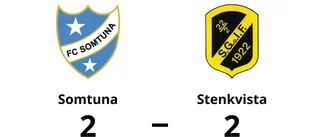 Stenkvista kryssade på bortaplan mot Somtuna