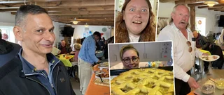 Stadsmissionens påskmat hyllas: "Vilken fest – och vilken lax!"