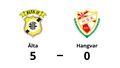 Bortaförlust för Hangvar – 0-5 mot Älta