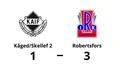 Robertsfors segrare borta mot Kåged/Skellef 2