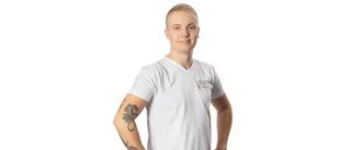 Mormor och dotterson ansikten utåt