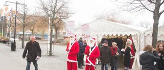 Unga företagare ställde ut på torget