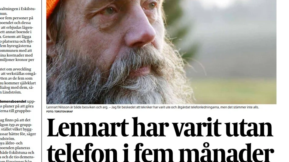 Artikel publicerad dem 15 december.