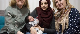 Doulan Ritta stöttade Nuwwar under förlossningen