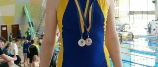 Sanna tog dubbla medaljer