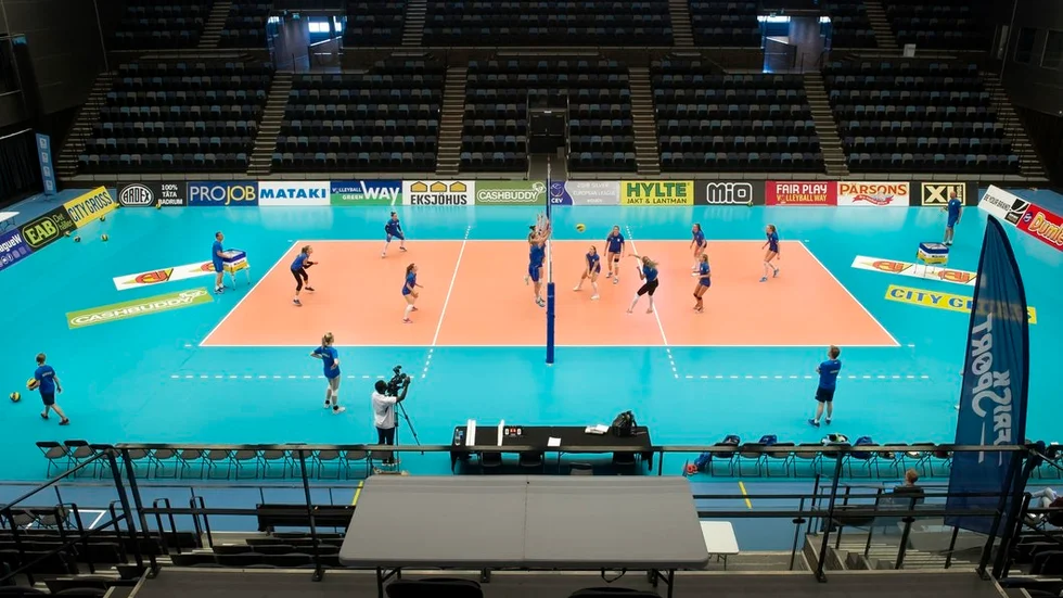 För första gången kommer det spelas volleyboll i Rosvallas a-hall.