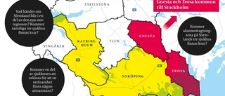 Sörmland kan brytas isär i den nya regionen