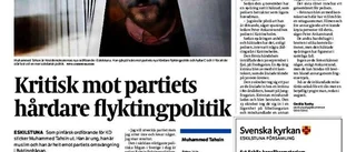 Nye KD-ledaren Muhammed Tahsin får ta emot hot och hat