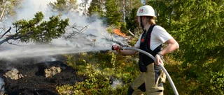Tillfälligt hög brandrisk när värmen slår till