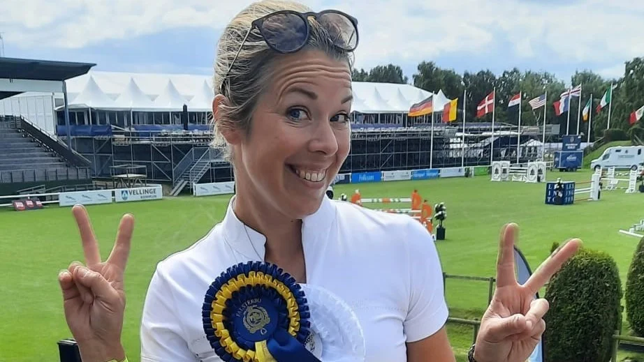 Efter segern i Nationaldagshoppningen är Vingåkersryttaren Emma Ljungström klar för finalen på nationalarenan Falsterbo.