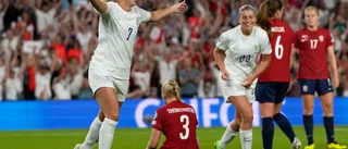 Englands rekordkross – slog Norge med 8–0