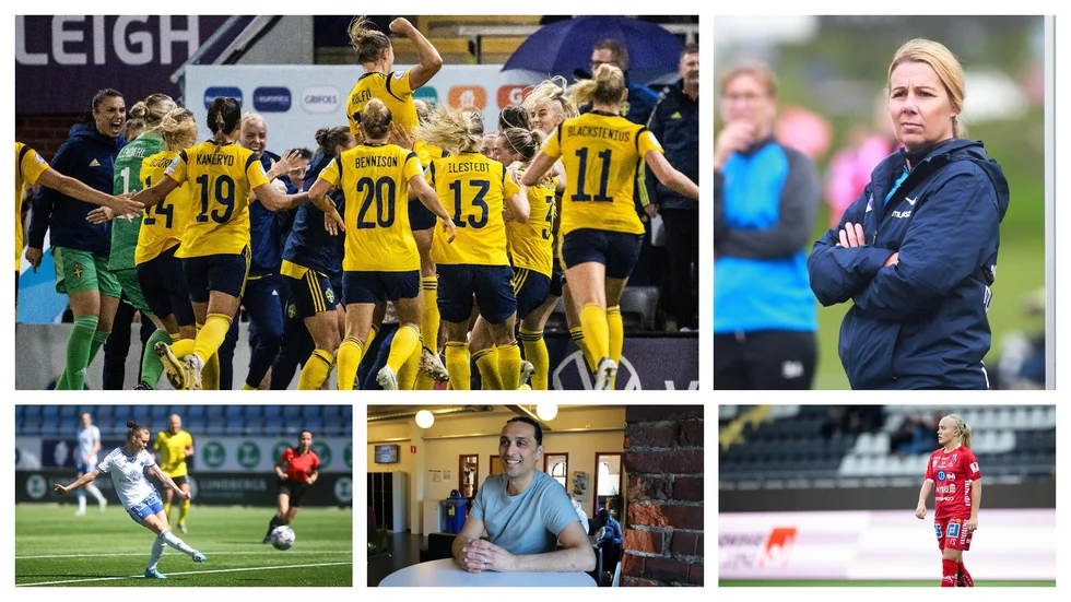 Montage: Norrköpingsprofilerna inför kvällens EM-semifinal mot England