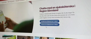 Succé för Region Sörmlands vårdchatt: "Glädjande att allt fler invånare känner till den"