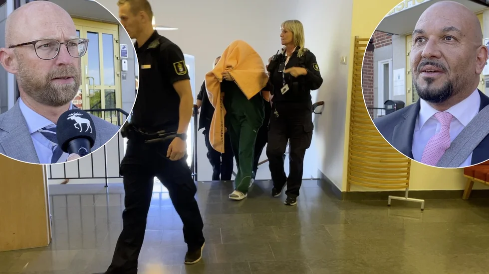 Nu är den rättsliga prövningen över: Bolidenkvinnan Victoria Roekshild beviljas inte en ny prövning av Högsta domstolen. Åklagare Niklas Jeppsson (till vänster) och advokat Alain Soussi har mötts både i tingsrätten och hovrätten.