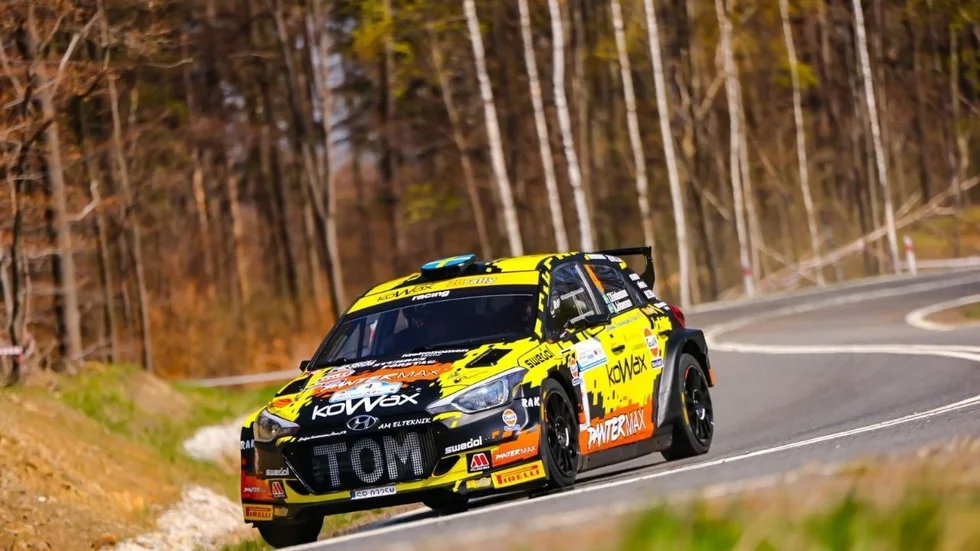 Tom Kristensson och Andreas Johansson körde in på en åttondeplats i Polen i helgen.