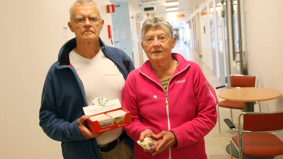 Ann-Marie Holmgren från Strängnäs har tack vare organdonationer fått ta emot både en ny lunga och en ny njure. Den senare kom från hennes make, Folke Holmgren.