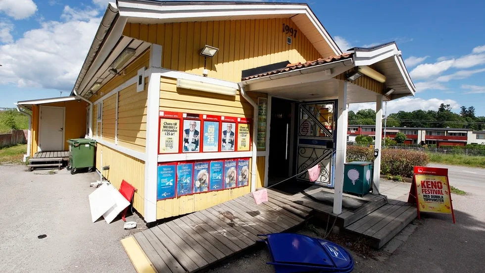 Rampen i Ulvhäll pallade inte riktigt för påfrestningen i måndags morse.